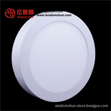 2 Years Warranty Epistar 85V-265V Round Ultra Slim Led Panel Light 6W